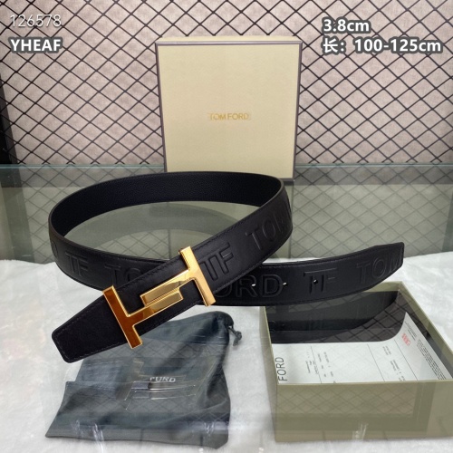 Replica Tom Ford AAA Quality Belts For Men #1260098 $64.00 USD for Wholesale