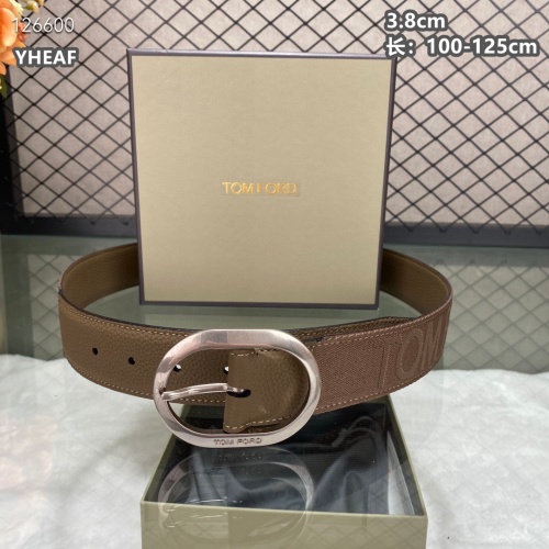 Replica Tom Ford AAA Quality Belts For Men #1260123 $64.00 USD for Wholesale