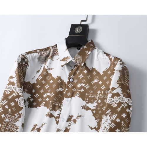 Replica Louis Vuitton LV Shirts Long Sleeved For Men #1260174 $40.00 USD for Wholesale