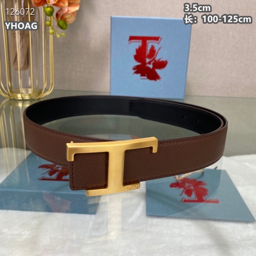 Replica Tods AAA Quality Belts For Men #1260183 $68.00 USD for Wholesale