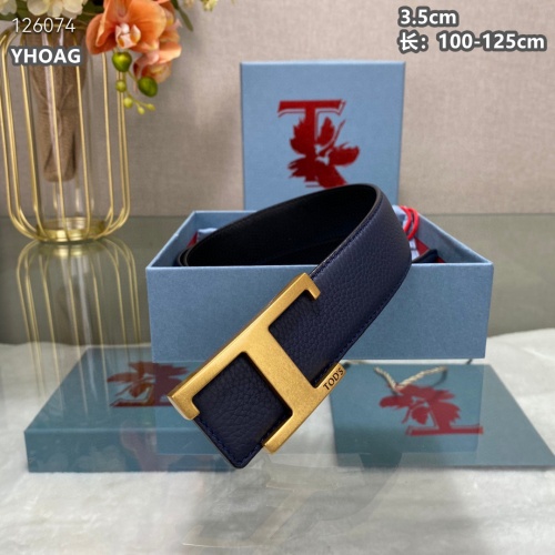 Replica Tods AAA Quality Belts For Men #1260188 $68.00 USD for Wholesale