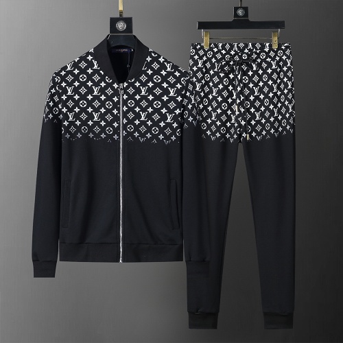 Wholesale Louis Vuitton LV Tracksuits Long Sleeved For Men #1260224 $68.00 USD, Wholesale Quality Replica Louis Vuitton LV Tracksuits