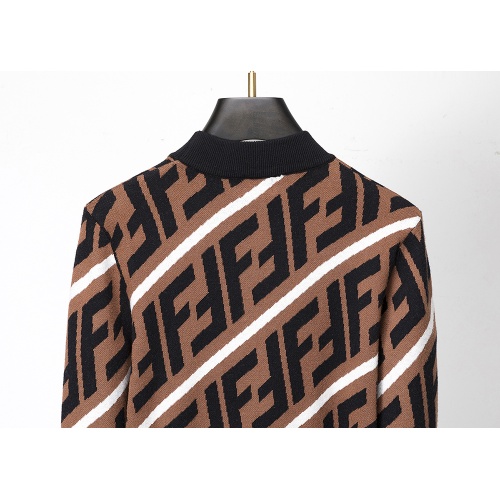 Replica Fendi Sweaters Long Sleeved For Men #1260235 $38.00 USD for Wholesale