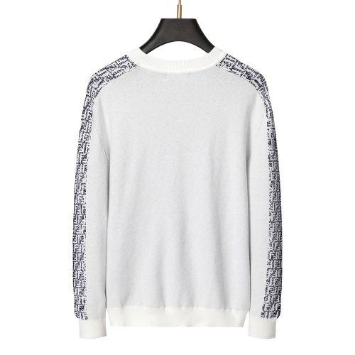 Replica Fendi Sweaters Long Sleeved For Men #1260238 $38.00 USD for Wholesale