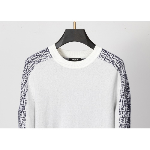 Replica Fendi Sweaters Long Sleeved For Men #1260238 $38.00 USD for Wholesale