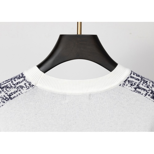 Replica Fendi Sweaters Long Sleeved For Men #1260238 $38.00 USD for Wholesale