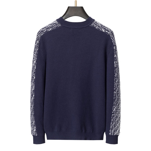 Replica Fendi Sweaters Long Sleeved For Men #1260239 $38.00 USD for Wholesale