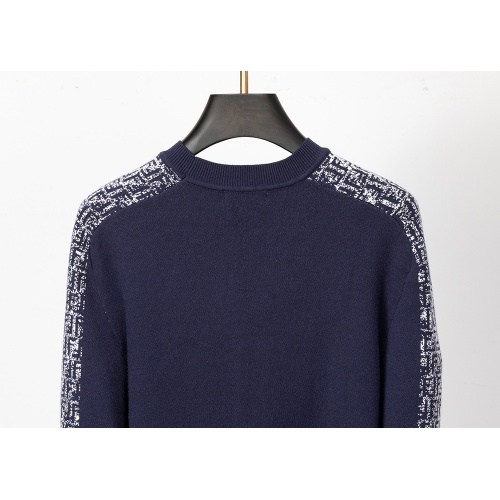 Replica Fendi Sweaters Long Sleeved For Men #1260239 $38.00 USD for Wholesale