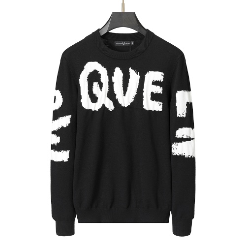 Wholesale Alexander McQueen Sweater Long Sleeved For Men #1260252 $38.00 USD, Wholesale Quality Replica Alexander McQueen Sweater