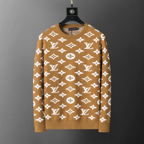 Wholesale Louis Vuitton LV Sweaters Long Sleeved For Men #1260276 $38.00 USD, Wholesale Quality Replica Louis Vuitton LV Sweaters