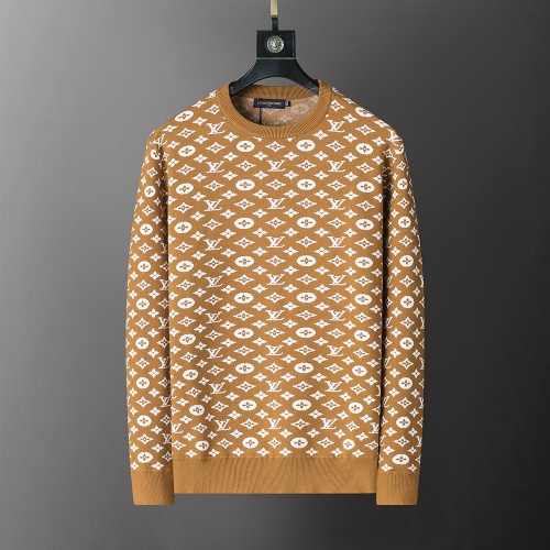 Wholesale Louis Vuitton LV Sweaters Long Sleeved For Men #1260278 $38.00 USD, Wholesale Quality Replica Louis Vuitton LV Sweaters