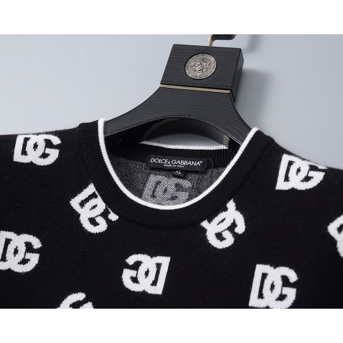 Replica Dolce & Gabbana D&G Sweaters Long Sleeved For Men #1260288 $38.00 USD for Wholesale