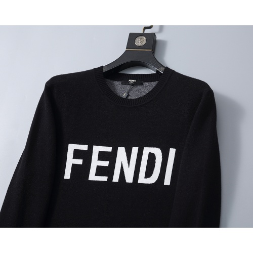 Replica Fendi Sweaters Long Sleeved For Men #1260291 $38.00 USD for Wholesale