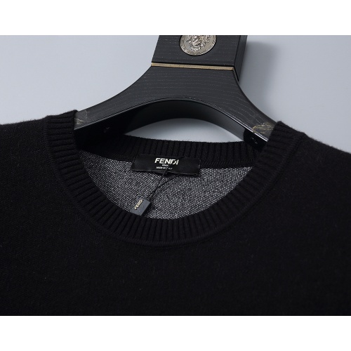 Replica Fendi Sweaters Long Sleeved For Men #1260291 $38.00 USD for Wholesale