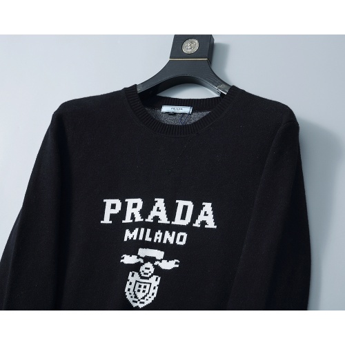 Replica Prada Sweater Long Sleeved For Men #1260305 $38.00 USD for Wholesale