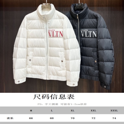 Replica Valentino Down Feather Coat Long Sleeved For Men #1260314 $170.00 USD for Wholesale