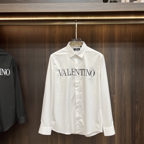 Wholesale Valentino Shirts Long Sleeved For Men #1260319 $92.00 USD, Wholesale Quality Replica Valentino Shirts