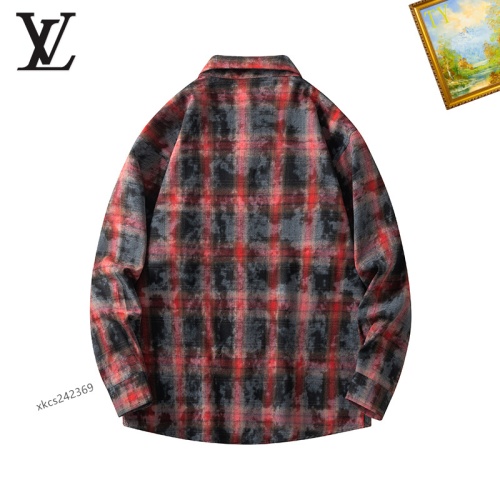 Replica Louis Vuitton LV Shirts Long Sleeved For Men #1260338 $40.00 USD for Wholesale