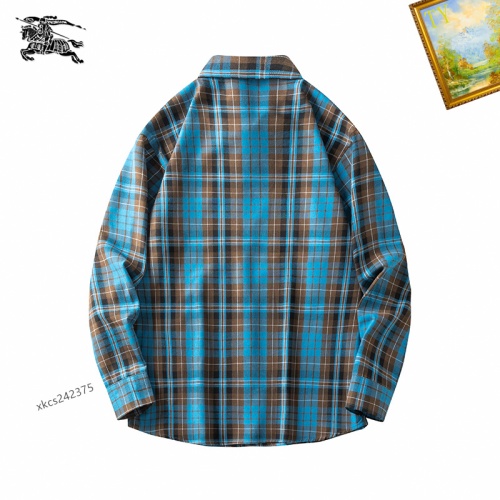 Replica Burberry Shirts Long Sleeved For Men #1260348 $40.00 USD for Wholesale