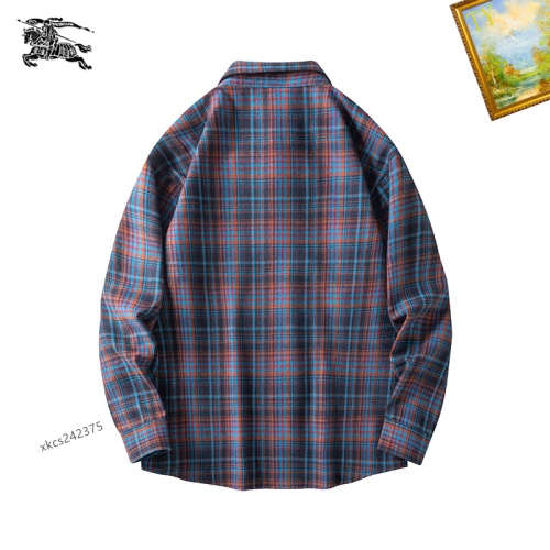 Replica Burberry Shirts Long Sleeved For Men #1260349 $40.00 USD for Wholesale