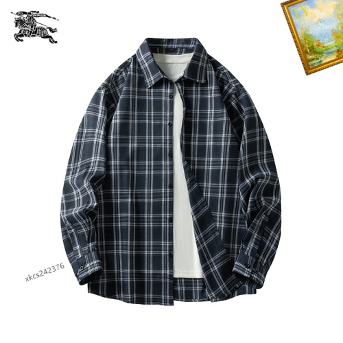 Wholesale Burberry Shirts Long Sleeved For Men #1260350 $40.00 USD, Wholesale Quality Replica Burberry Shirts