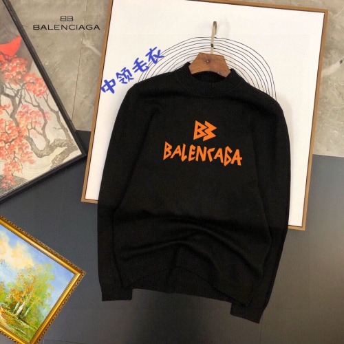 Wholesale Balenciaga Sweaters Long Sleeved For Men #1260400 $42.00 USD, Wholesale Quality Replica Balenciaga Sweaters