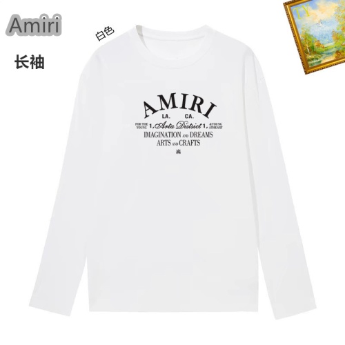 Wholesale Amiri T-Shirts Long Sleeved For Unisex #1260416 $34.00 USD, Wholesale Quality Replica Amiri T-Shirts