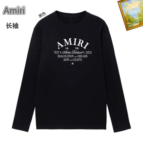 Wholesale Amiri T-Shirts Long Sleeved For Unisex #1260417 $34.00 USD, Wholesale Quality Replica Amiri T-Shirts