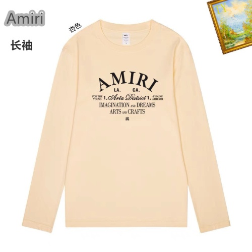 Wholesale Amiri T-Shirts Long Sleeved For Unisex #1260418 $34.00 USD, Wholesale Quality Replica Amiri T-Shirts