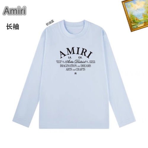 Wholesale Amiri T-Shirts Long Sleeved For Unisex #1260419 $34.00 USD, Wholesale Quality Replica Amiri T-Shirts