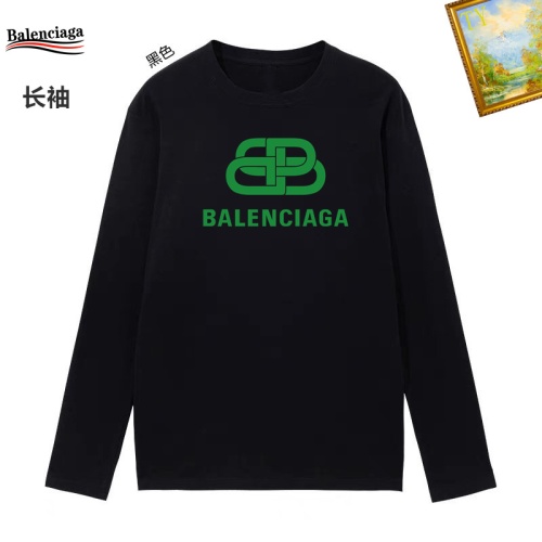 Wholesale Balenciaga T-Shirts Long Sleeved For Unisex #1260433 $34.00 USD, Wholesale Quality Replica Balenciaga T-Shirts