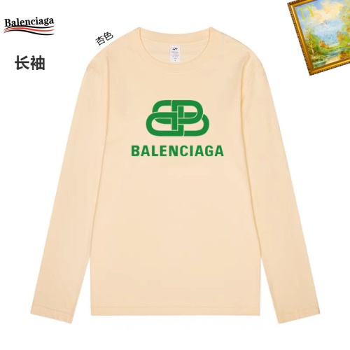 Wholesale Balenciaga T-Shirts Long Sleeved For Unisex #1260434 $34.00 USD, Wholesale Quality Replica Balenciaga T-Shirts