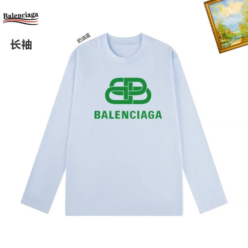 Wholesale Balenciaga T-Shirts Long Sleeved For Unisex #1260435 $34.00 USD, Wholesale Quality Replica Balenciaga T-Shirts