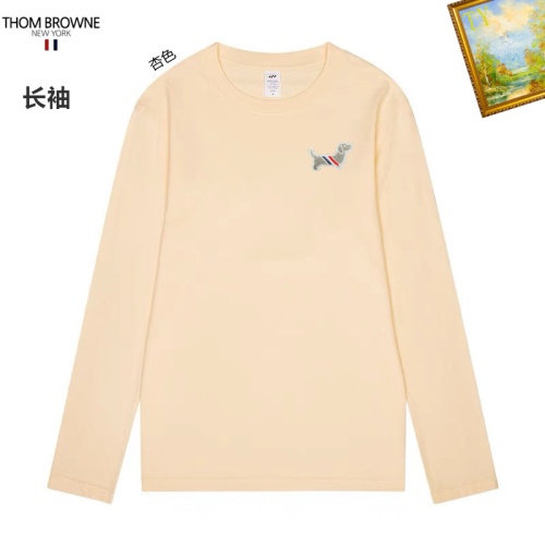 Wholesale Thom Browne TB T-Shirts Long Sleeved For Unisex #1260446 $34.00 USD, Wholesale Quality Replica Thom Browne TB T-Shirts