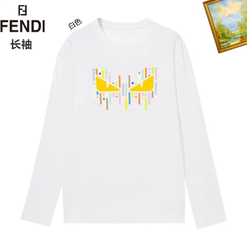 Wholesale Fendi T-Shirts Long Sleeved For Unisex #1260456 $34.00 USD, Wholesale Quality Replica Fendi T-Shirts