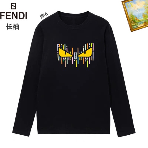 Wholesale Fendi T-Shirts Long Sleeved For Unisex #1260457 $34.00 USD, Wholesale Quality Replica Fendi T-Shirts