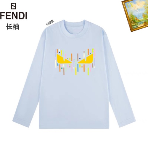 Wholesale Fendi T-Shirts Long Sleeved For Unisex #1260459 $34.00 USD, Wholesale Quality Replica Fendi T-Shirts