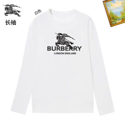 Wholesale Burberry T-Shirts Long Sleeved For Unisex #1260472 $34.00 USD, Wholesale Quality Replica Burberry T-Shirts