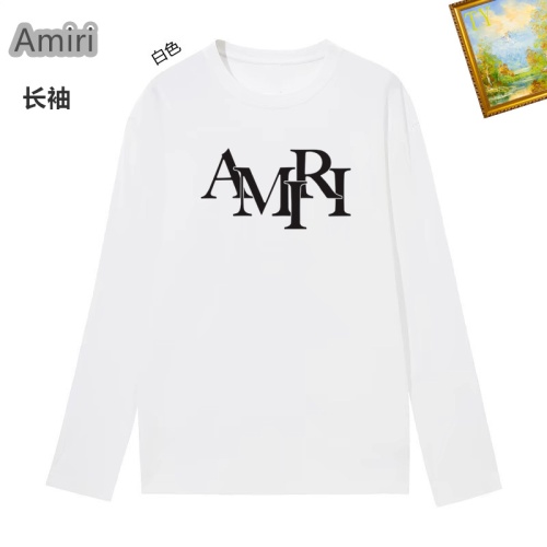 Wholesale Amiri T-Shirts Long Sleeved For Unisex #1260489 $34.00 USD, Wholesale Quality Replica Amiri T-Shirts