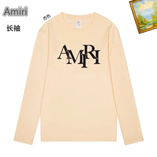 Wholesale Amiri T-Shirts Long Sleeved For Unisex #1260491 $34.00 USD, Wholesale Quality Replica Amiri T-Shirts