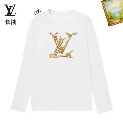 Wholesale Louis Vuitton LV T-Shirts Long Sleeved For Unisex #1260497 $34.00 USD, Wholesale Quality Replica Louis Vuitton LV T-Shirts