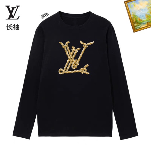 Wholesale Louis Vuitton LV T-Shirts Long Sleeved For Unisex #1260498 $34.00 USD, Wholesale Quality Replica Louis Vuitton LV T-Shirts