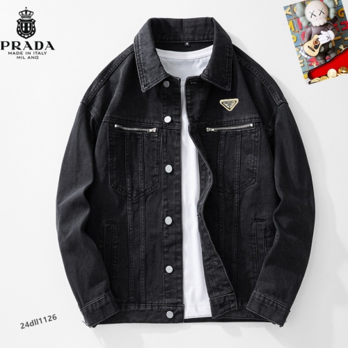 Wholesale Prada Jackets Long Sleeved For Men #1260506 $68.00 USD, Wholesale Quality Replica Prada Jackets