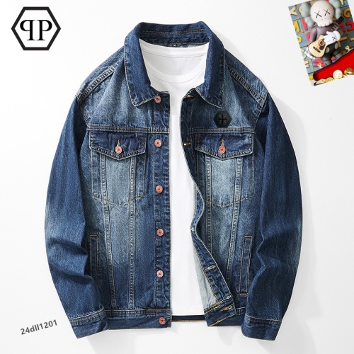 Wholesale Philipp Plein PP Jackets Long Sleeved For Men #1260515 $68.00 USD, Wholesale Quality Replica Philipp Plein PP Jackets