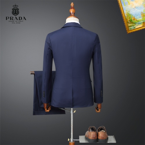 Replica Prada Tracksuits Long Sleeved For Men #1260603 $92.00 USD for Wholesale