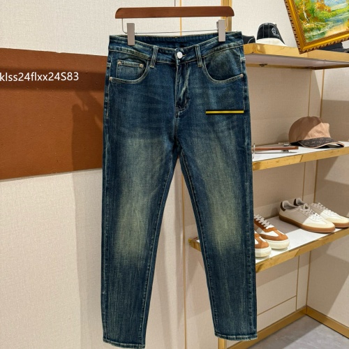 Replica Balenciaga Jeans For Men #1260650 $48.00 USD for Wholesale