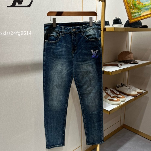 Replica Louis Vuitton LV Jeans For Men #1260651 $48.00 USD for Wholesale