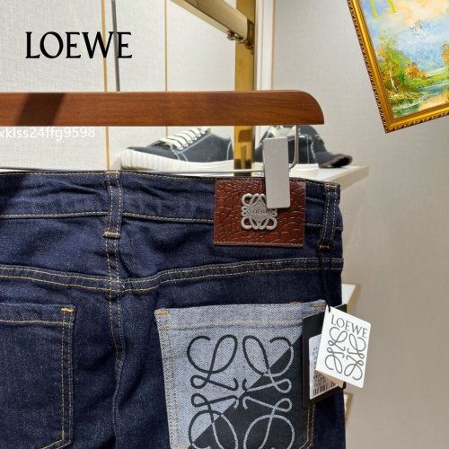 Replica LOEWE Jeans For Men #1260652 $48.00 USD for Wholesale