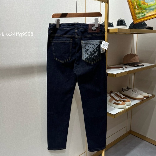 Replica LOEWE Jeans For Men #1260652 $48.00 USD for Wholesale