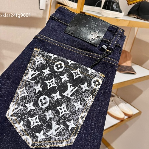 Wholesale Louis Vuitton LV Jeans For Men #1260666 $48.00 USD, Wholesale Quality Replica Louis Vuitton LV Jeans